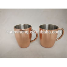 Moscow mule for vodka mug, colourful coating copper mug